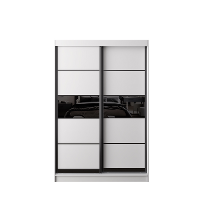 HomeZ 4FTx6FT Sliding Anti Jump Wardrobe Storage Cabinet - 6005/6015/6025/6045
