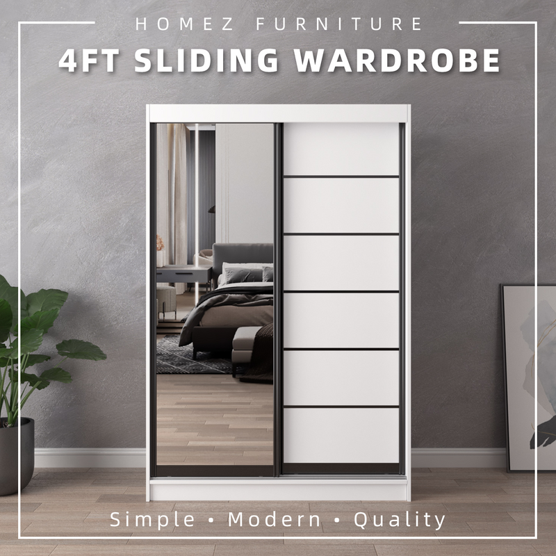 HomeZ 4FTx6FT Sliding Wardrobe Drawer Combination Lock Storage - 6005/6015/6025/6045-LOCK