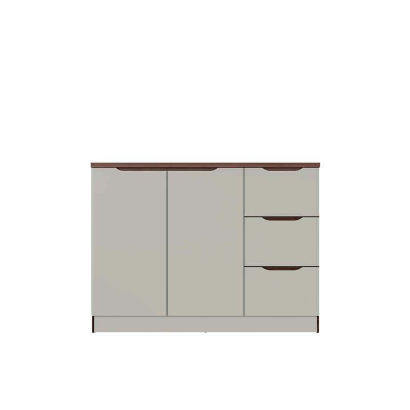 4FT Cedar Series Full Melamine Base Unit Kitchen Cabinet with Soft Close Door - M9315-FW+CR