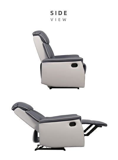 (Free Installation) 1 Seater Sofa Pet Friendly TPU Fabric Recliner Sofa Bed Leisure Sofa Chair - 545