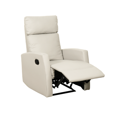 (Free Installation) 2FT Fabric/TPU Recliner Sofa 1 Seater Recliner Grey Clay Brown Blue Cream-530/533