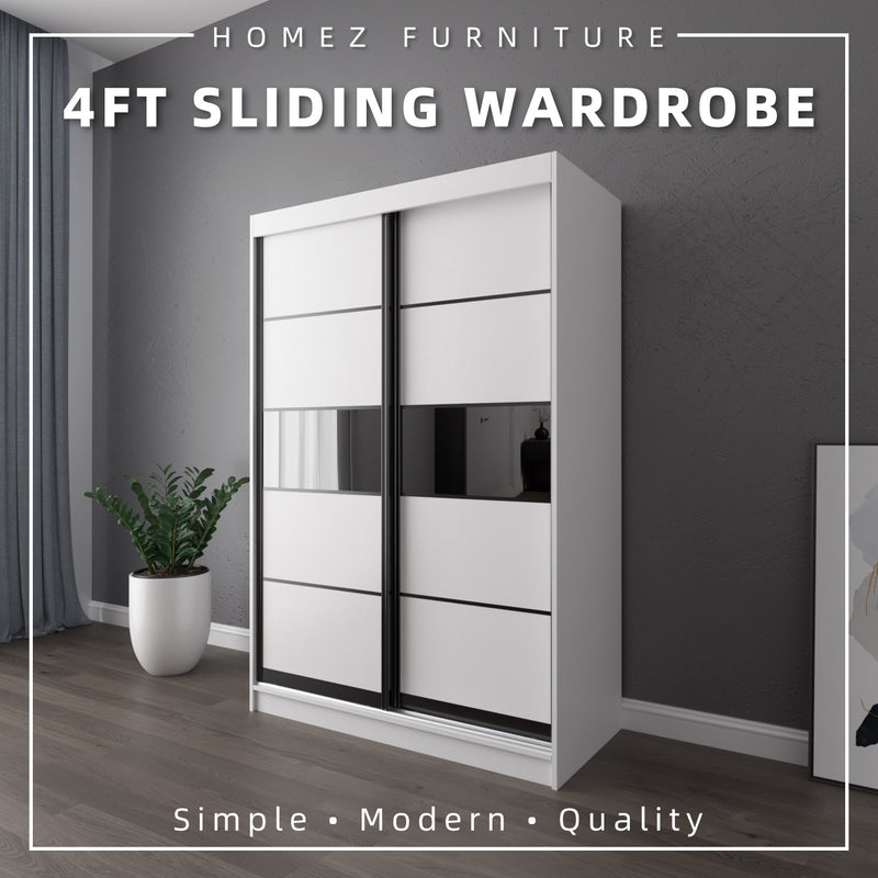 HomeZ 4FTx6FT Sliding Wardrobe Drawer Combination Lock Storage - 6005/6015/6025/6045-LOCK