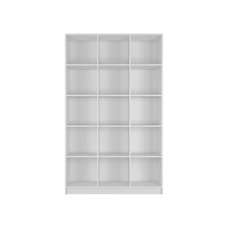 [Free Installation] Homez Book Shelf Rack Divider Cabinet with 15 Compartments - HMZ-FN-BS-1004