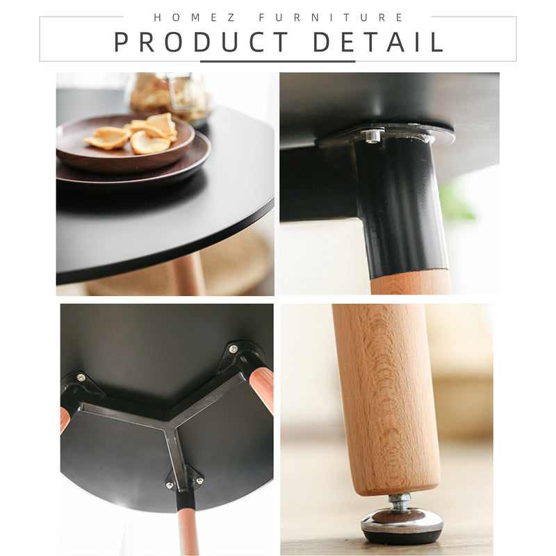 60CM Round Modern Dining Table - HMZ-FN-DT-T60(6075)