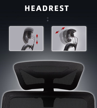 (Free Installation) GTChair VIDA-V7-X / Y Frame Ergonomic Office Chair / Gaming Chair with Adjustment - GTC-GC-V7X-BK-MH