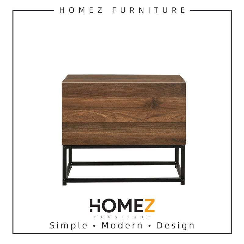 2FT Noble Modernist Design Side Table With 2 Drawer  - HMZ-FN-ST-N0500-CN