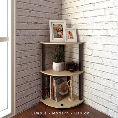 Corner Rack HMZ-CR-DT-4005 3 Tier Corner Shelves / Book Shelf / Display Rack - 40 x 40 cm