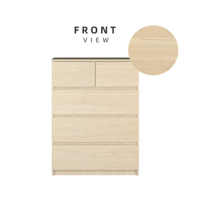 (Self-assembly) Chest Drawer with 5 Layer Drawer Storage - HMZ-FN-CD-7002