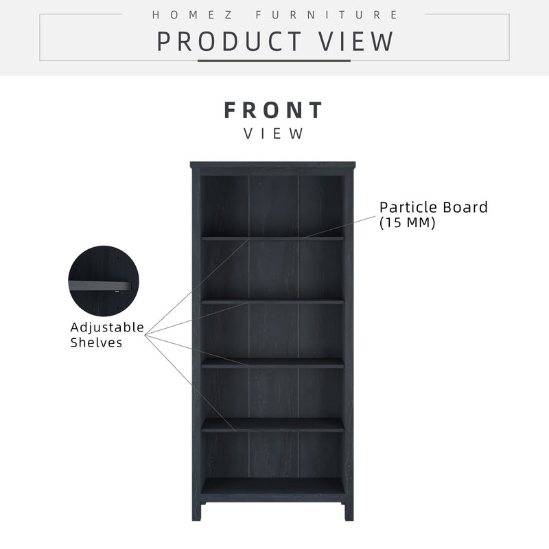 (Self-assembly) 3FT Akara Series Display Cabinet with Plastic Wood Leg  - HMZ-FN-DC-A1960-DG