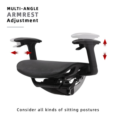 (Free Installation) GTChair VIDA-V7-X / Y Frame Ergonomic Office Chair / Gaming Chair with Adjustment - GTC-GC-V7X-BK-MH