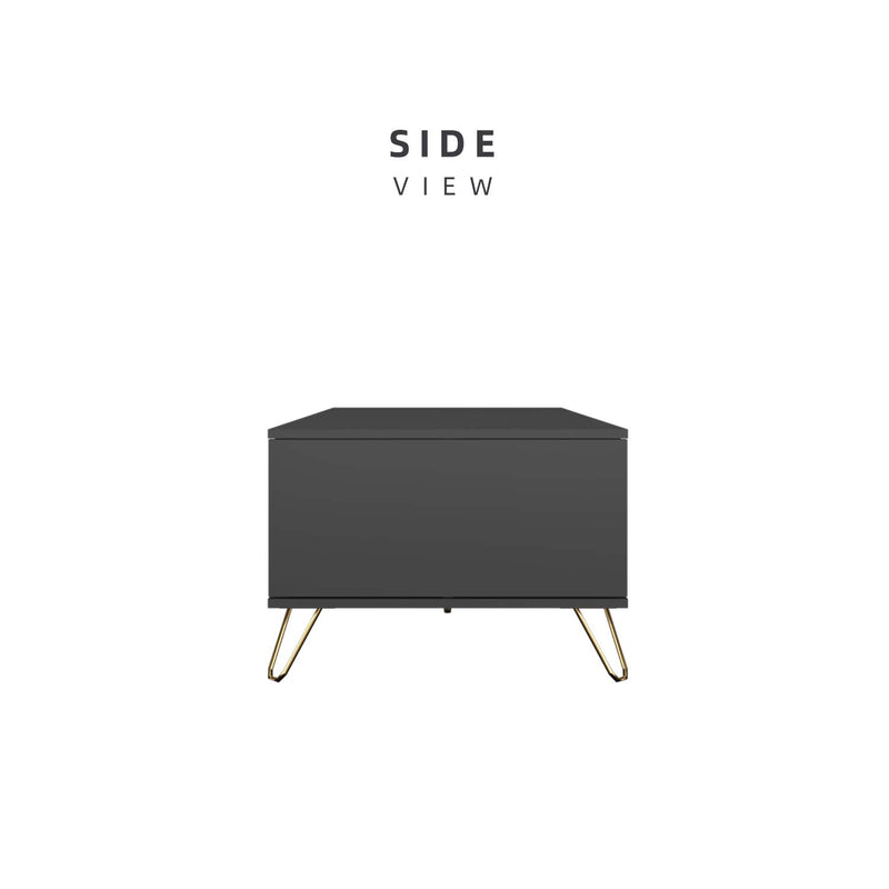(Self-assembly) 4FT Stellate Series Coffee Table Modernist Design - HMZ-FN-CT-1100-DGY