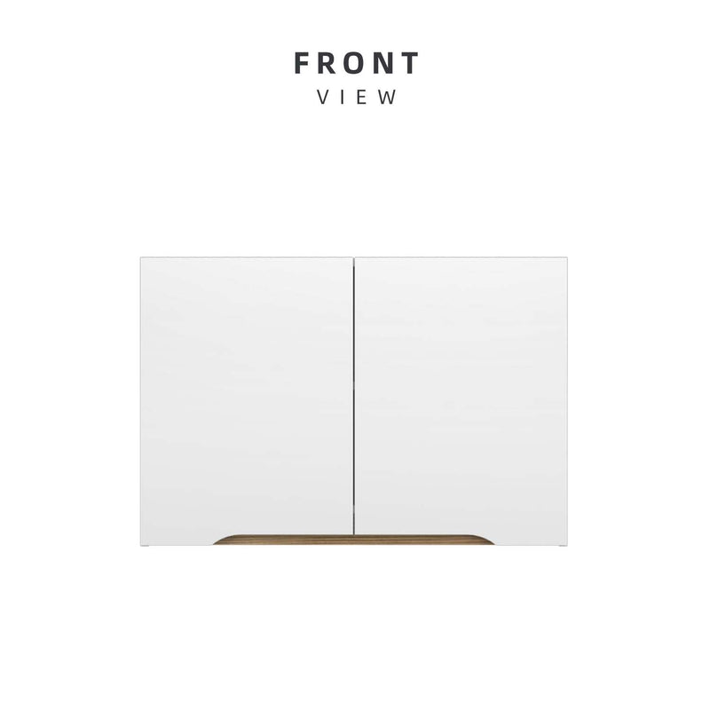 (Self-assembly) Situra Series Kitchen Cabinets Wall Unit Kitchen Storage - MFCS6012-WT