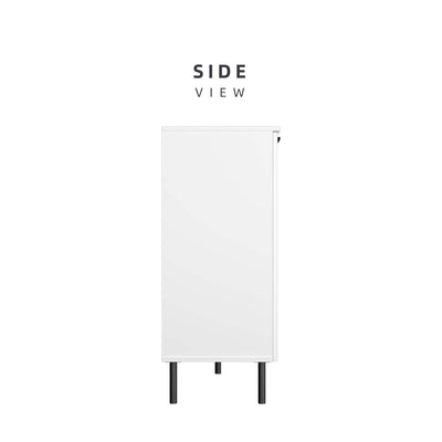 Glass Door Storage Cabinet Display Cabinet 2 Doors / 4 Doors - M8060/M8120-WT