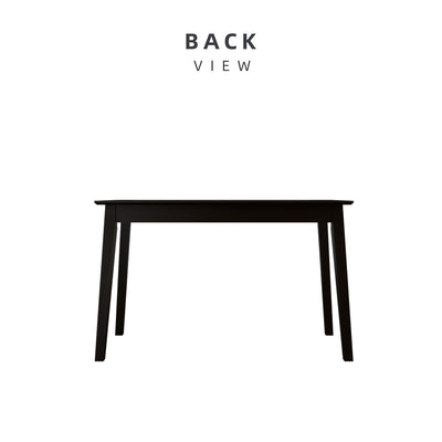 (Self-assembly) 4FT Modern Solid Rubber Wood Writing Desk/ Office Desks-SSH-FN-62099-WT