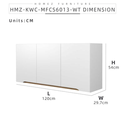 (Self-assembly) Situra Series Kitchen Cabinets Wall Unit Kitchen Storage - MFCS6013-WT