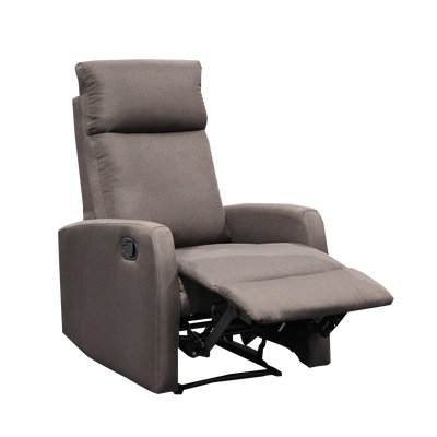 (Free Installation) 2FT Fabric/TPU Recliner Sofa 1 Seater Recliner Grey Clay Brown Blue Cream-530/533
