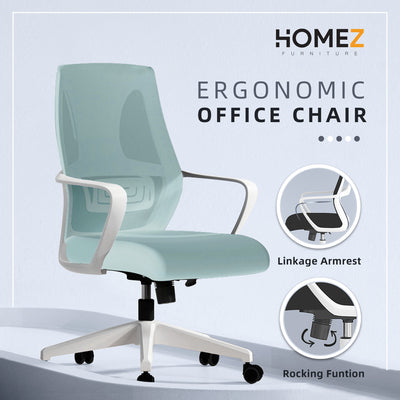 (Self-assembly) Mesh Office Chair with Ergonomic Design - OC-MB-9011