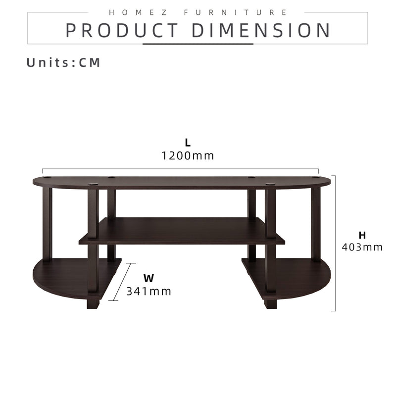 4FT TV Cabinet HMZ-TV-DT-5000 Modernist Design Tv Rack / Console
