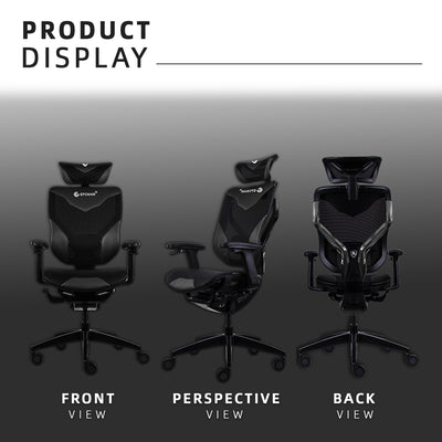 (Free installation) GTChair GR-V7-X PU Leather/Y Frame Ergonomic Gaming Chair/Office Chair with Adjustment - GTC-GC-V7X