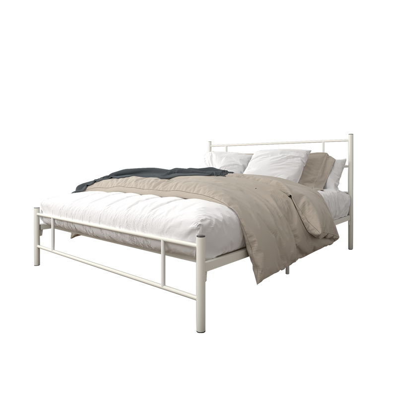3V Powder Coat Metal Queen Size Bed Frame - ED902F