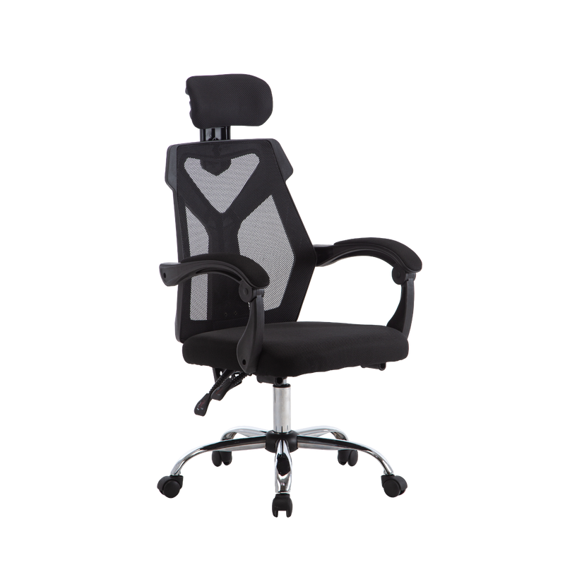 High Back Mesh Office Chair with Ergonomic Design & Chrome Leg - GMZ-GC-YG-230