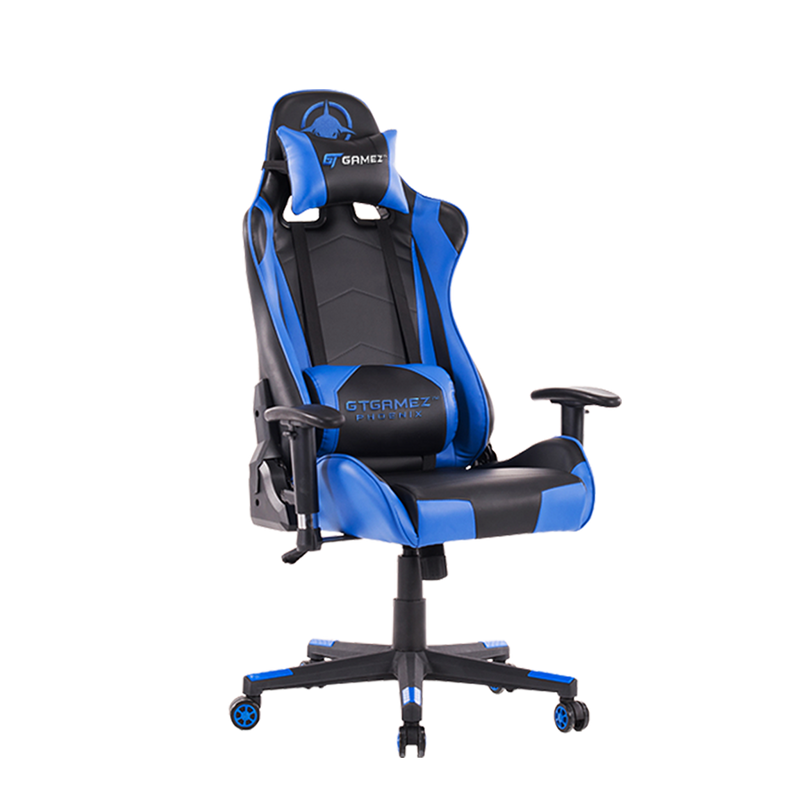 GTGAMEZ Gaming Chair GMZ-GC-YG-725 Racing Video Game Chair with Ergonomic Backrest and Seat Height Adjustment and Pillow