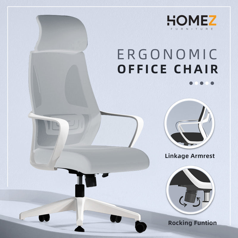 High Back Mesh Office Chair with Ergonomic Design - OC-HB-9010
