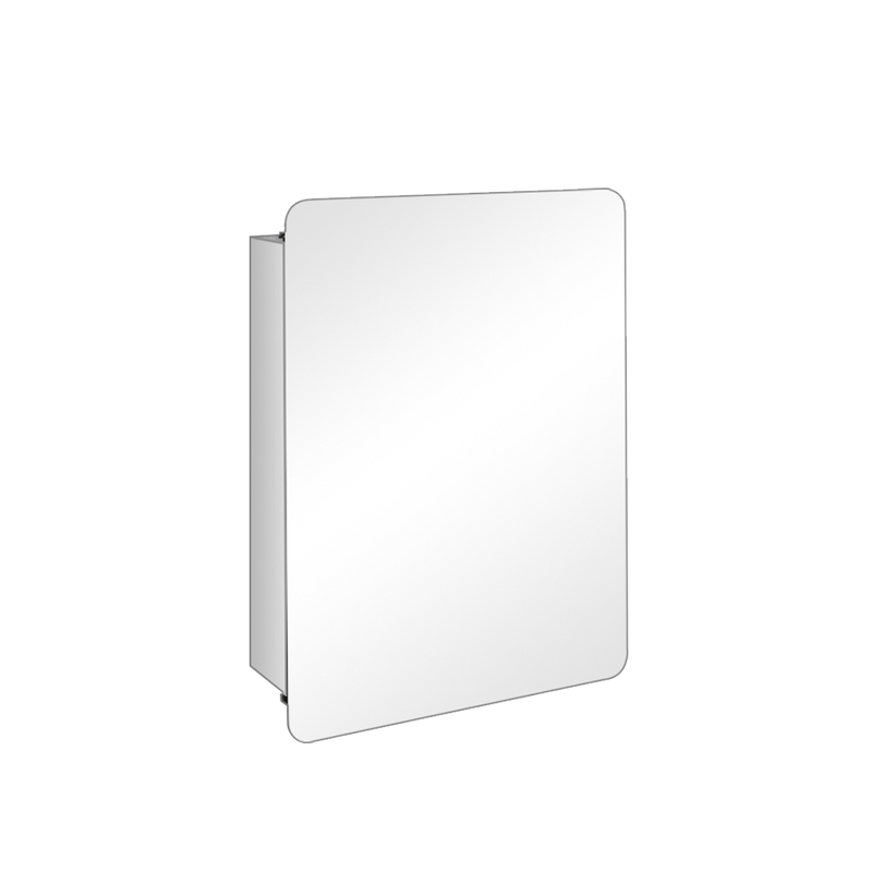Bathroom Mirror Sliding Cabinet 100% Stainless Steel - 460 x 130 x 660mm HMZ-BR-MC-7008