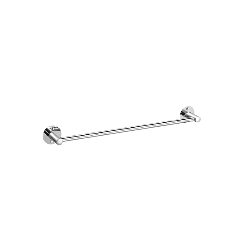 55CM SUS304 Stainless Steel Bathroom Single Towel Bar Wall Mounted Towel Hanger Rod Bar - HMZ-BRTB-LY9801-60