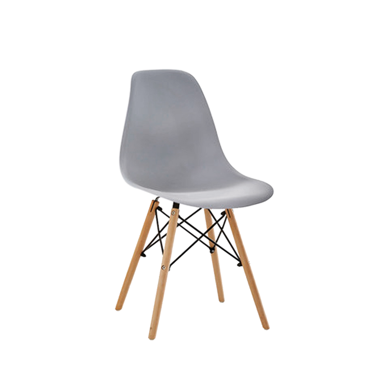 Eames Lounge Chair Dining / Office Chair c/w Dowel Wood Eiffel Legs - HMZ-DC-A304B/A404B