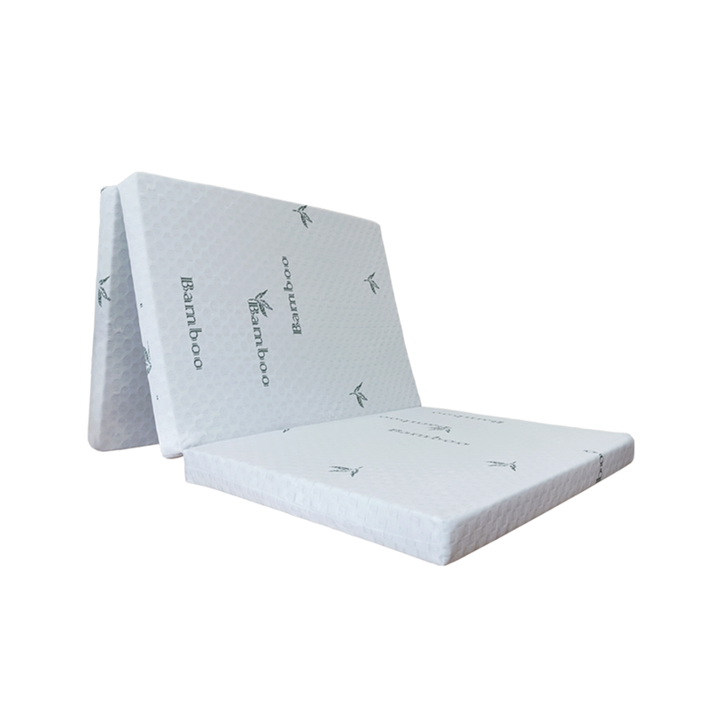 2.5 inch Foldable Anti-Static Bamboo Foam Single Mattress  - HMZ-FMT-BAMBOO-2.5INCH