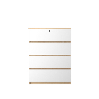 Big Size (H105cm) Homez Chest Drawer with 4 Layer Drawer Storage-3 ft -HMZ-FN-CD-7001