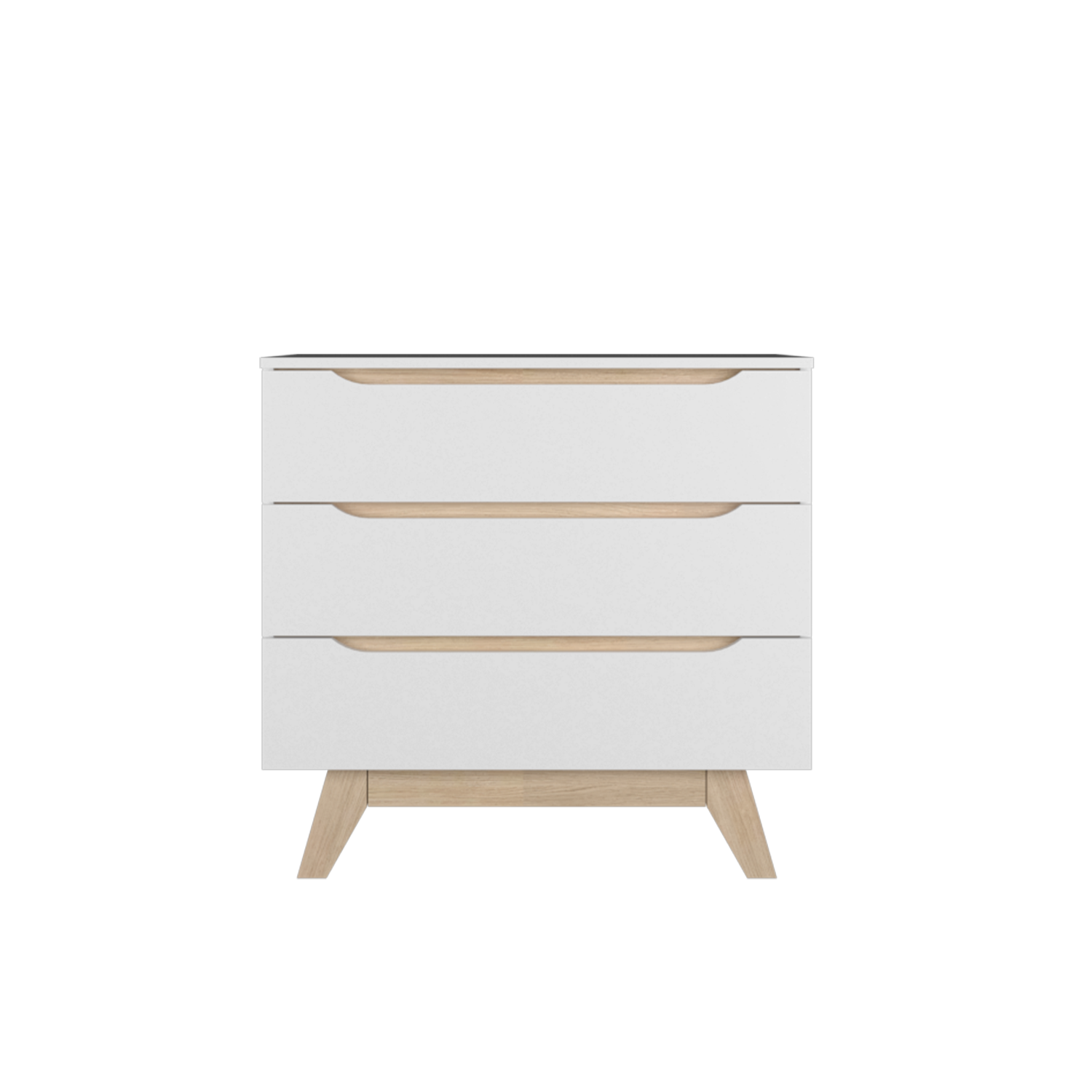 3FT Simona Series Chest Drawer Modernist Design - HMZ-FN-CD-7780-WT ...