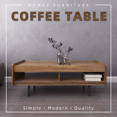 4FT Apolo Series Coffee Table Modernist Design with Metal Leg - HMZ-FN-CT-A4812-CO