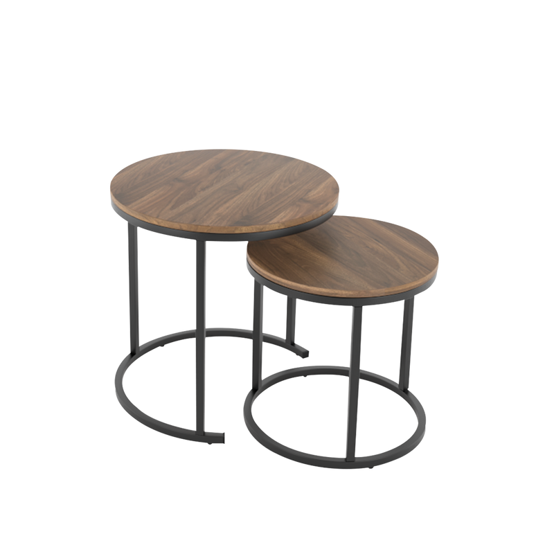 (Self-assembly) 1.5FT Noble Series Coffee Table / Side Table Modernist Design - HMZ-FN-CT-N3003-CN