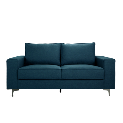 6FT Modern / Simple / Linen Fabric 3 Seater Sofa / Grey / Blue / Clay - HMZ-FN-SF-AE2656-3S