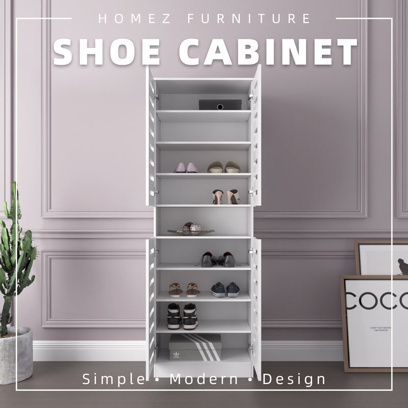 Shoe Cabinet With 2 Door/4 Door Open Storage-3009/3905/3725