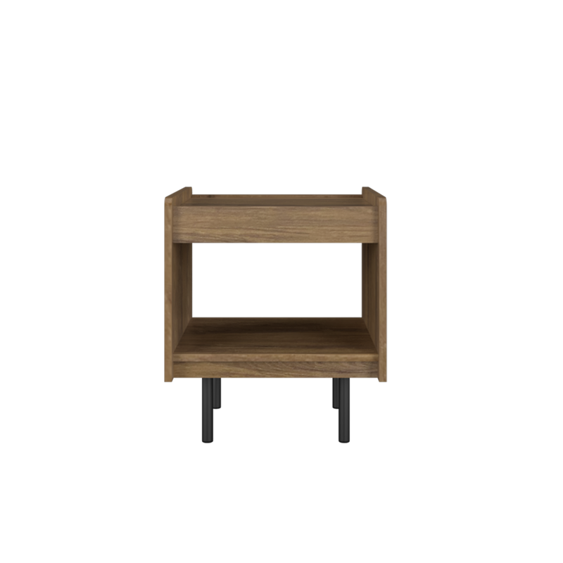 2FT Apolo Series Modern Design Side Table With 2 Drawer - HMZ-FN-ST-A4848-CO