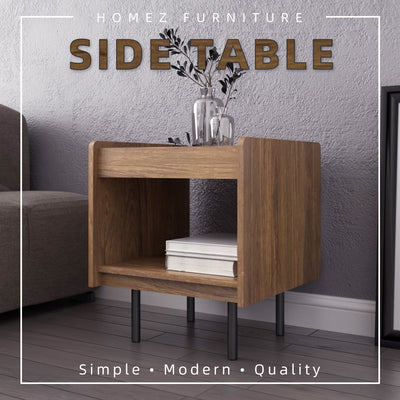 2FT Apolo Series Modern Design Side Table With 2 Drawer - HMZ-FN-ST-A4848-CO