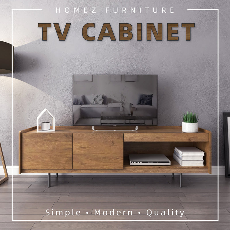 6FT Apolo Series TV Cabinet with Metal Leg - HMZ-FN-TC-A6016-CO