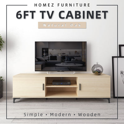 6FT TV Cabinet Modernist Design Tv Rack / Tv Console - HMZ-FN-TC-EC5014