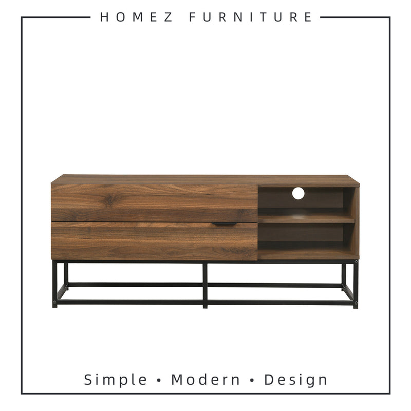 (Self-assembly) 4FT Noble Tv Cabinet Modernist Design - HMZ-FN-TC-N1200-CN