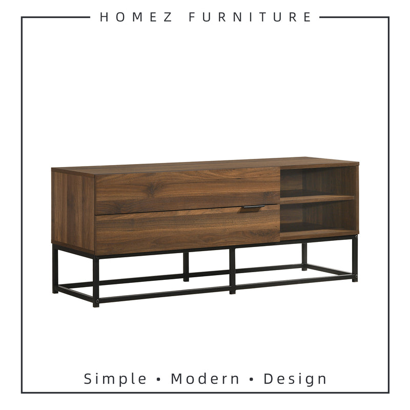 (Self-assembly) 4FT Noble Tv Cabinet Modernist Design - HMZ-FN-TC-N1200-CN