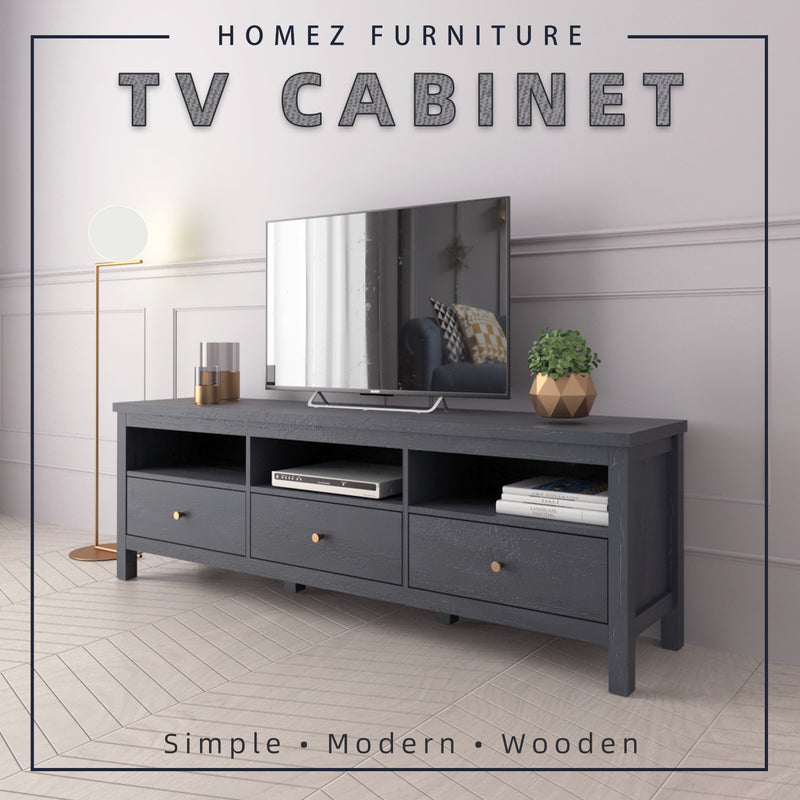 6FT Akara Series TV Cabinet Modernist Design Tv Rack / Console with Plastic Wood Leg