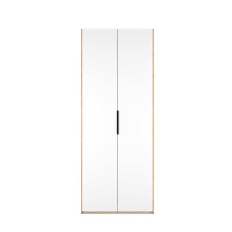 192cm High 2 Door Wardrobe with Hanging Rod-HMZ-FN-WD-6009/6419