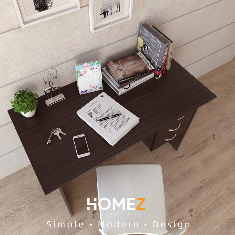 (Free Installation) Writing Table with 1 Locker + 2 Drawer Table- HMZ-FN-WT-2004