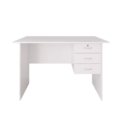 (Free Installation) Writing Table with 1 Locker + 2 Drawer Table- HMZ-FN-WT-2004
