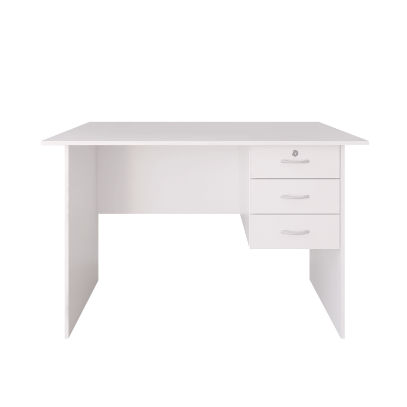 (Free Installation) Writing Table with 1 Locker + 2 Drawer Table- HMZ-FN-WT-2004