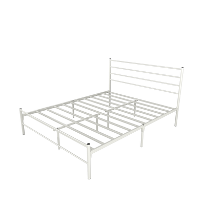 Heavy Super Base Bed Frame Powder Coat Metal-Queen Size - HMZ-FYDB