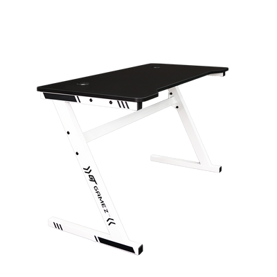 GTGAMEZ 4FT Z Series Matt Surface With Modern Simple E-sports Gaming Table / Gaming Desk - HMZ-GT-LM-12060-ZLZ-BK